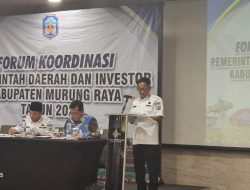 Bupati Undang Seluruh Perusahaan Yang Berinvestasi di Mura