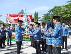 Kontingen Kalteng Siap Bertanding d Ajang Pornas Korpri XVII 4 – 11 Oktober 2025