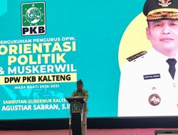 Gubernur Kalteng Minta Pengurus DPW PKB Jalankan Amanah Organisasi