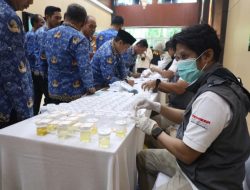 ASN Di Lingkungan Pemprov Kalteng Jalani Tes Narkoba Untuk Jaga Integritas